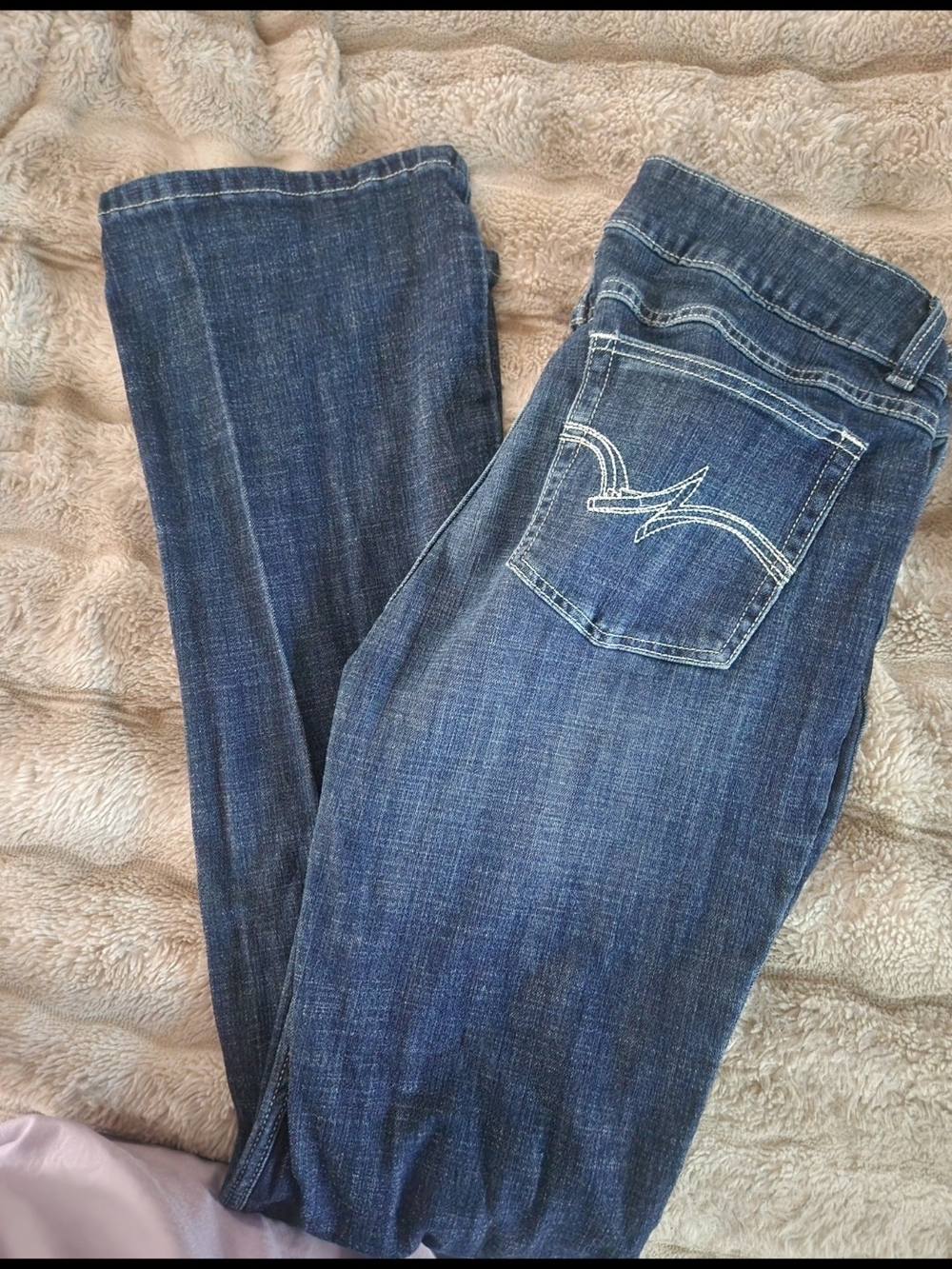 Wrangler Women's Dark Blue Boot Cut Jeans